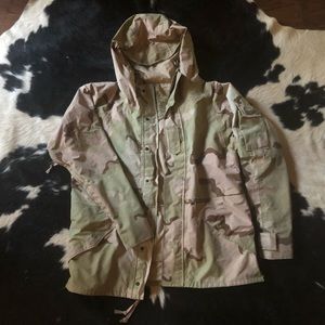 Camo Gortex Jacket Medium